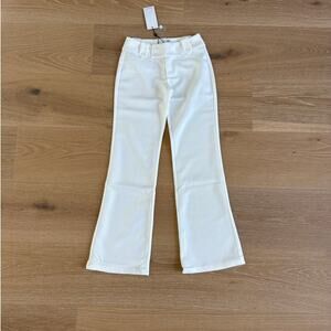 Tiger Mist Pants Twill Mid Rise Kittie Size XXS White